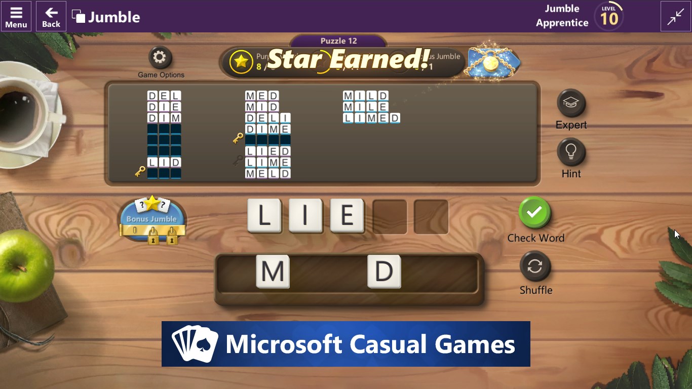 Microsoft Ultimate Word Games Screenshot