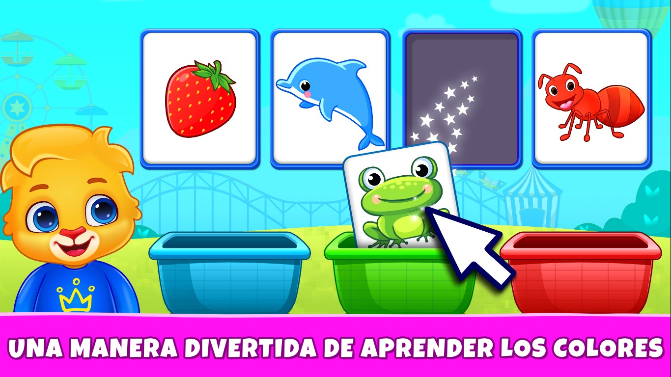Captura de pantalla de Juegos para niños: edades 3-7