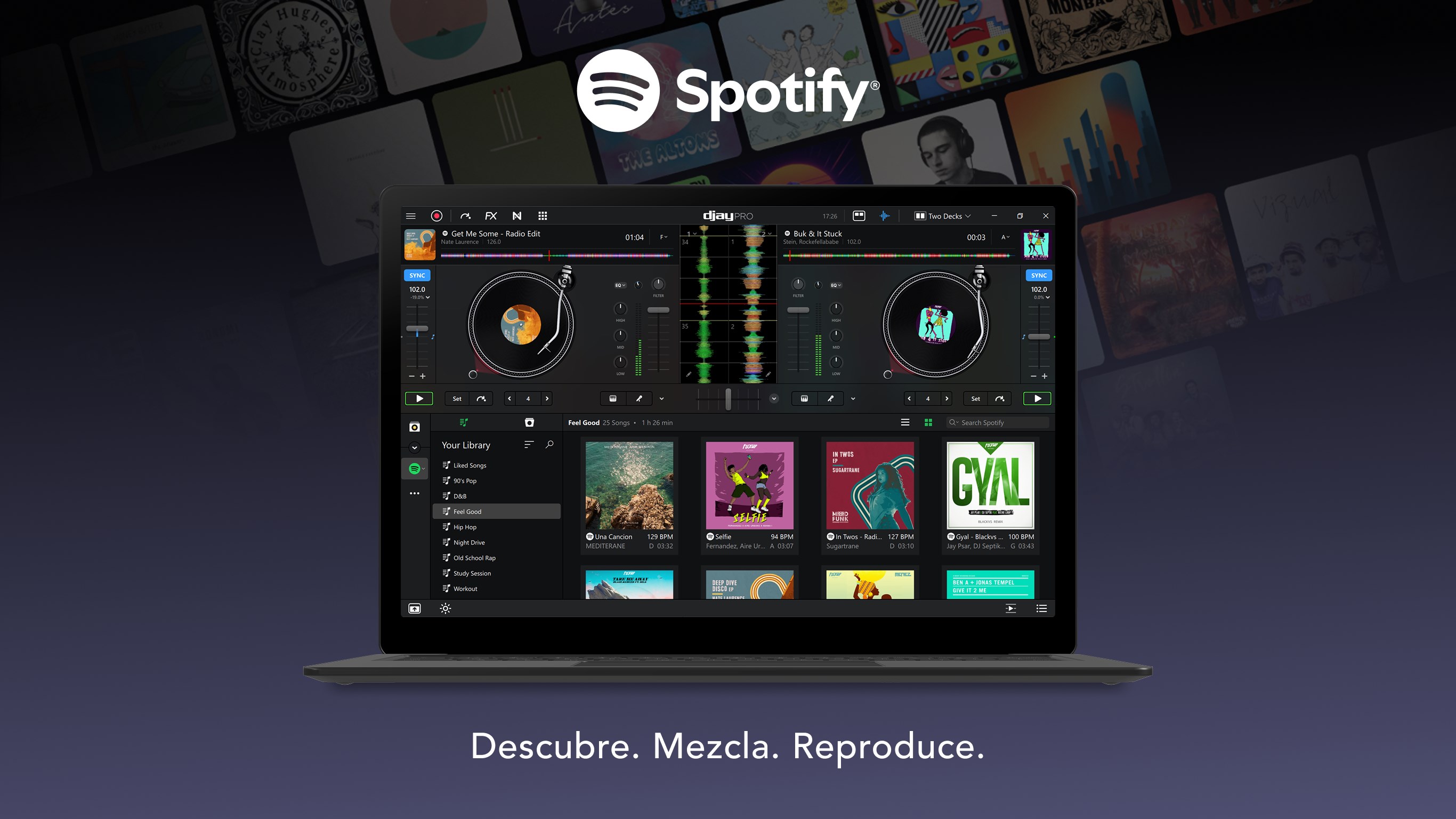 Captura de pantalla de djay Pro - DJ App & AI Mixer