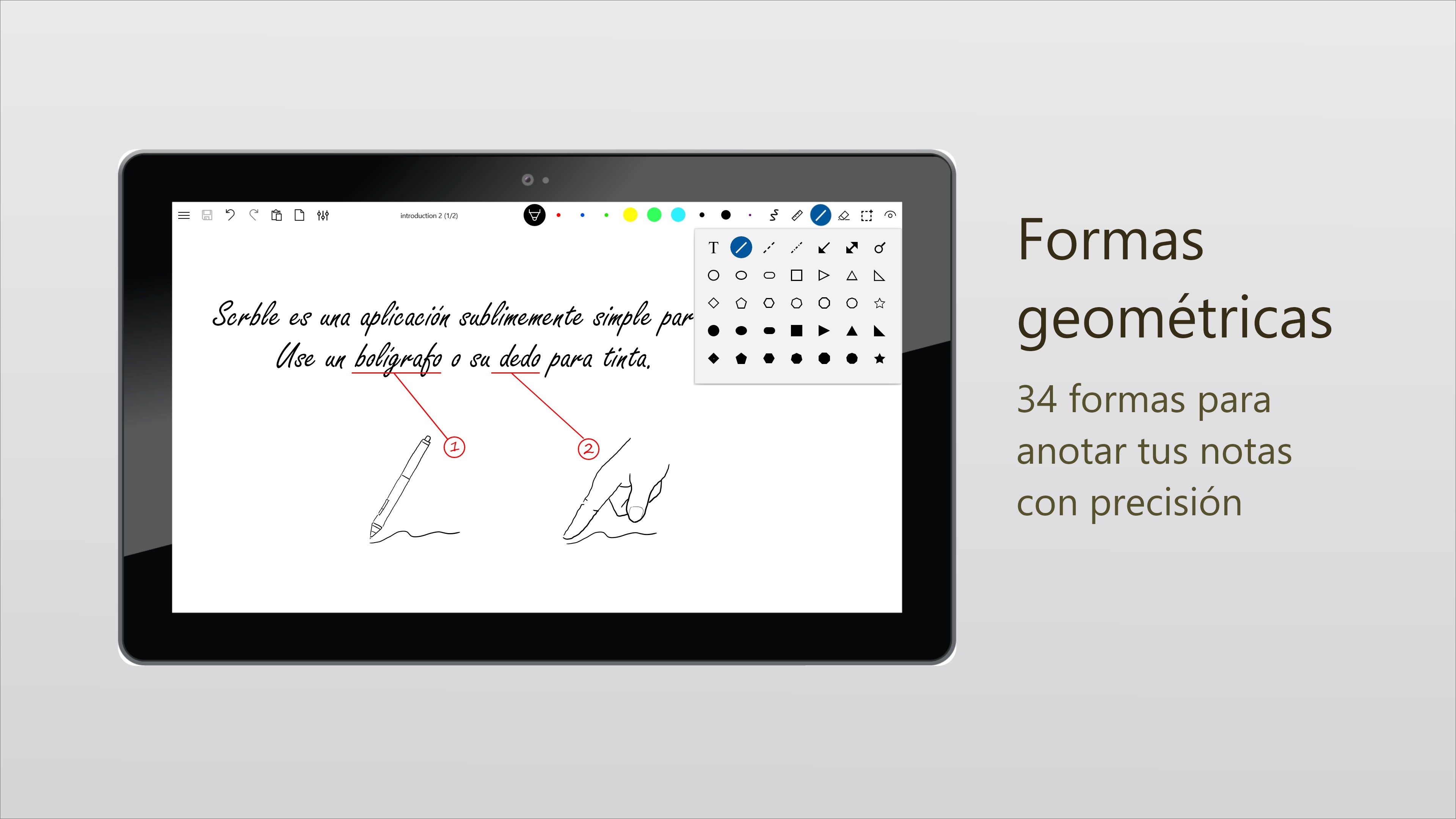 Captura de pantalla de Scrble Ink