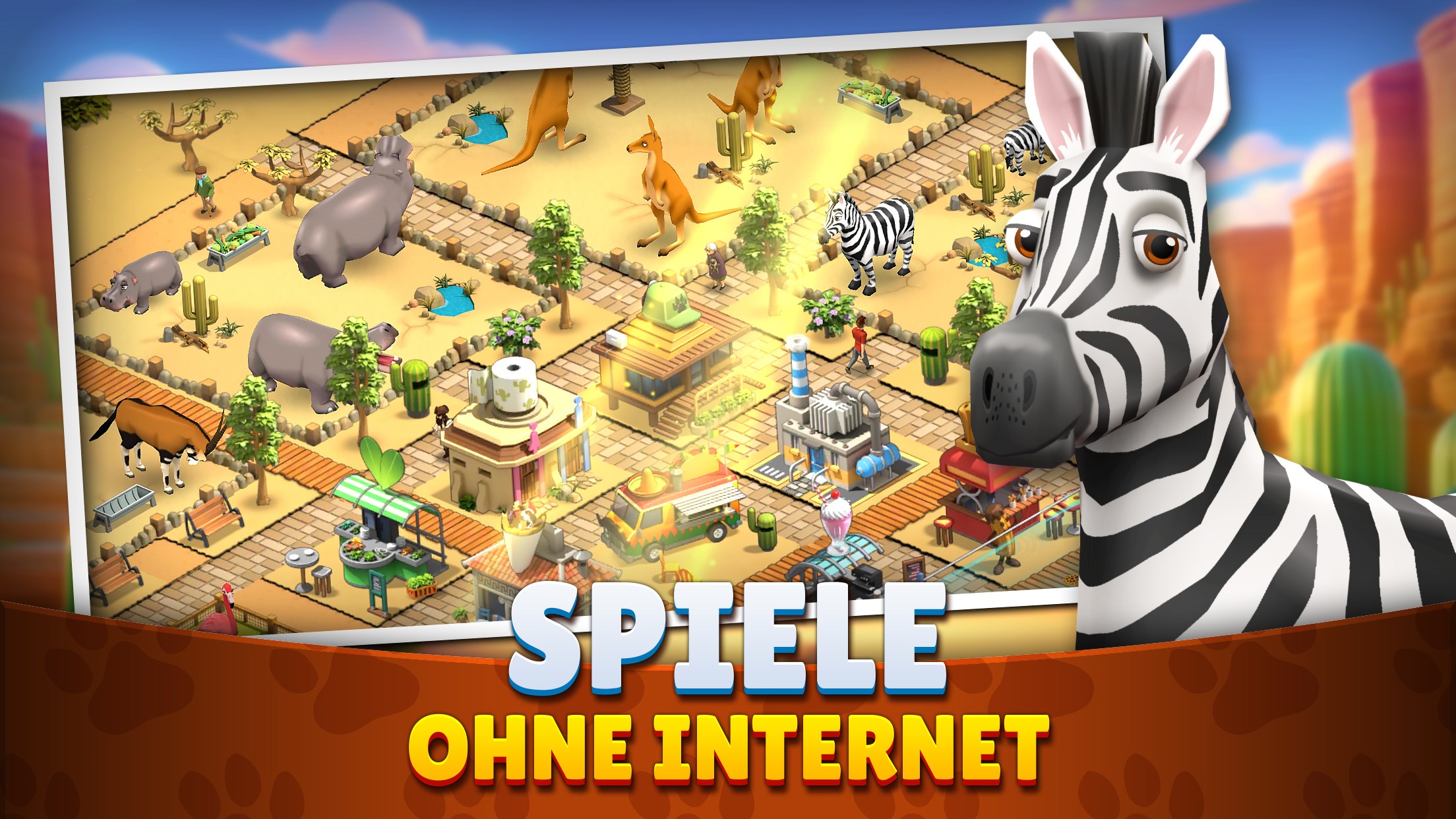 Zoo Island: Animal Park Building Screenshot