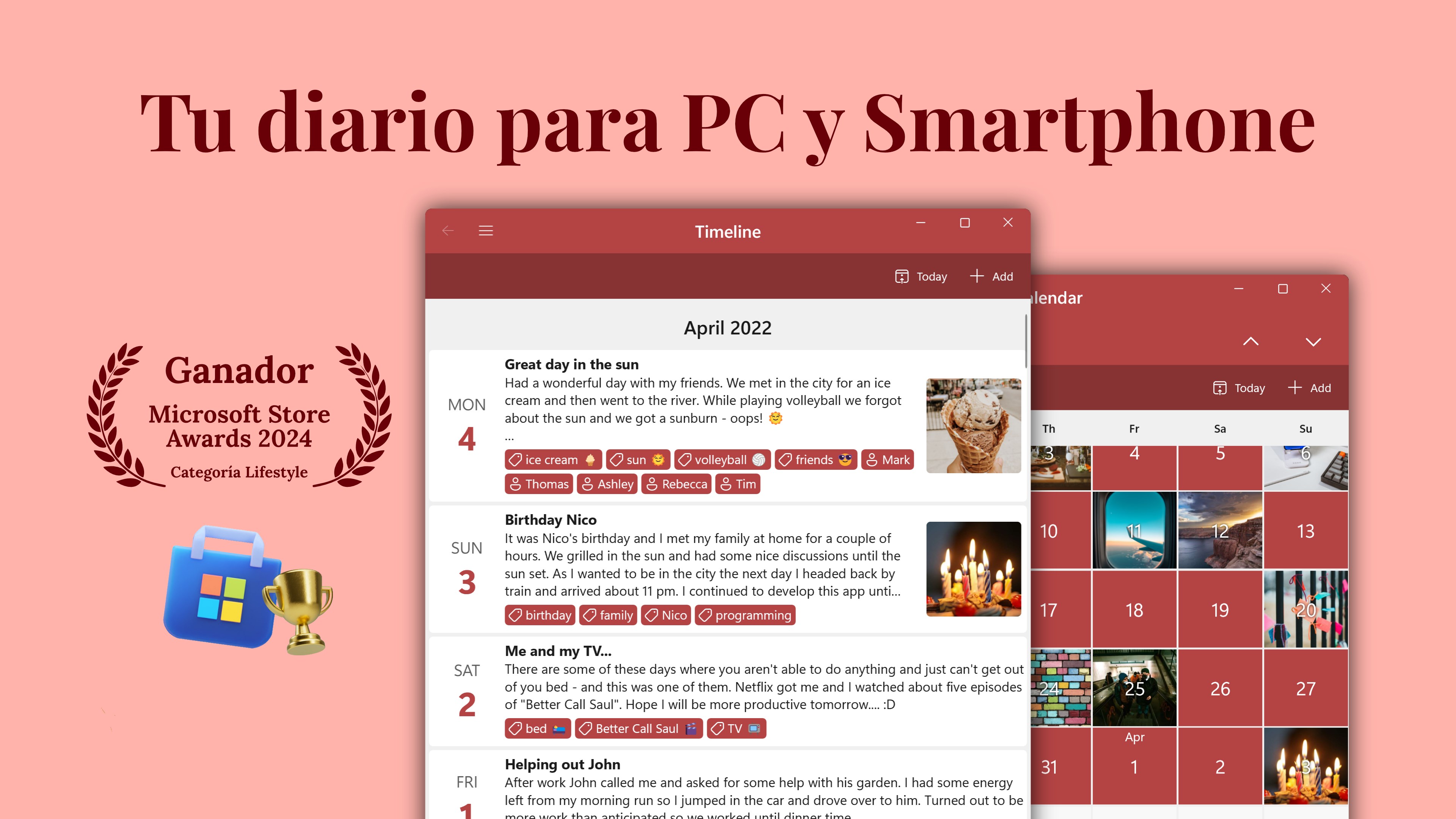 Captura de pantalla de Diarium: Diario, Notas, Journal