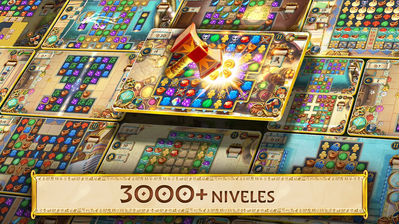 Captura de pantalla de Jewels of Egypt: ¡combina 3!