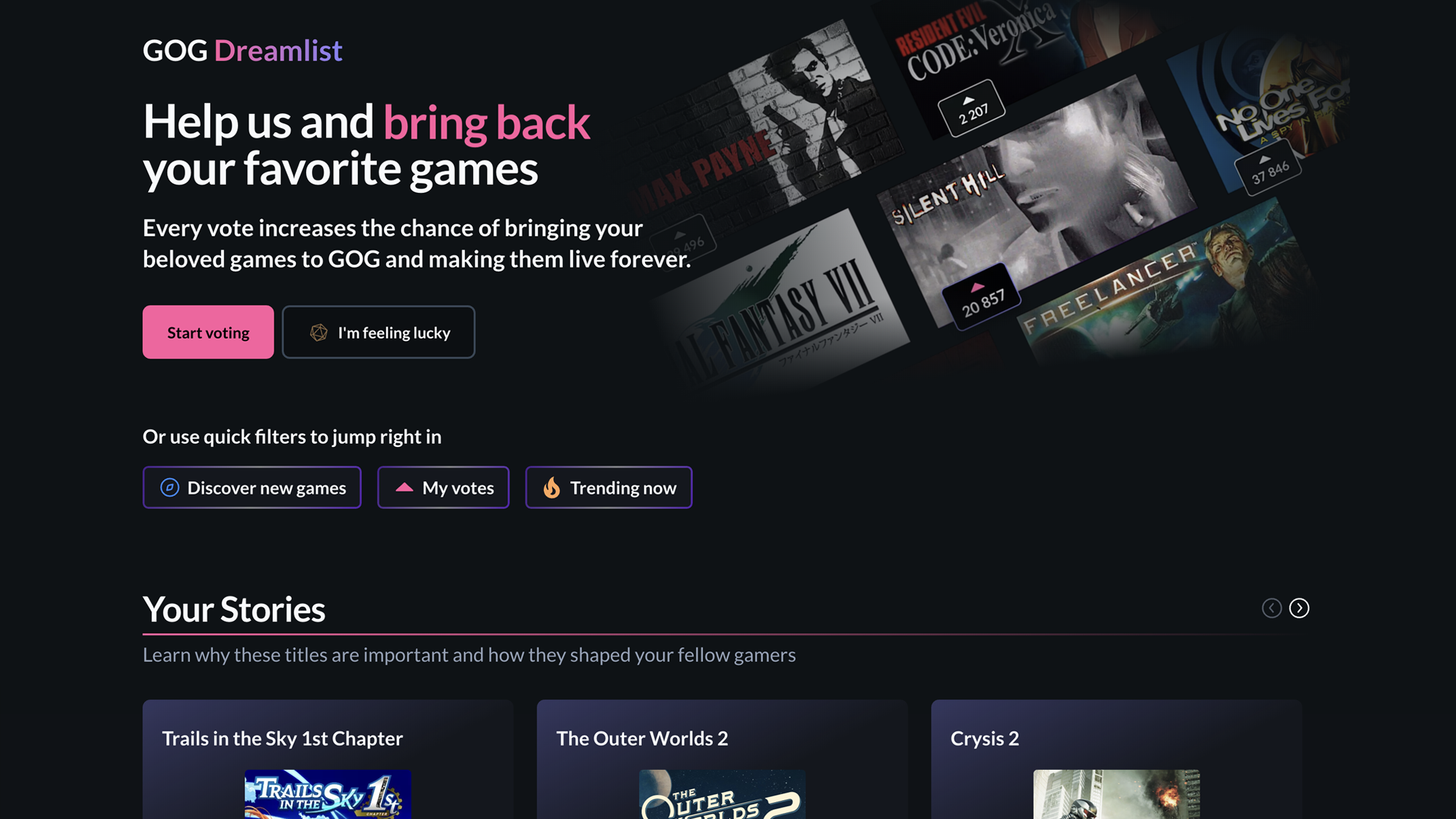 Captura de pantalla de GOG GALAXY