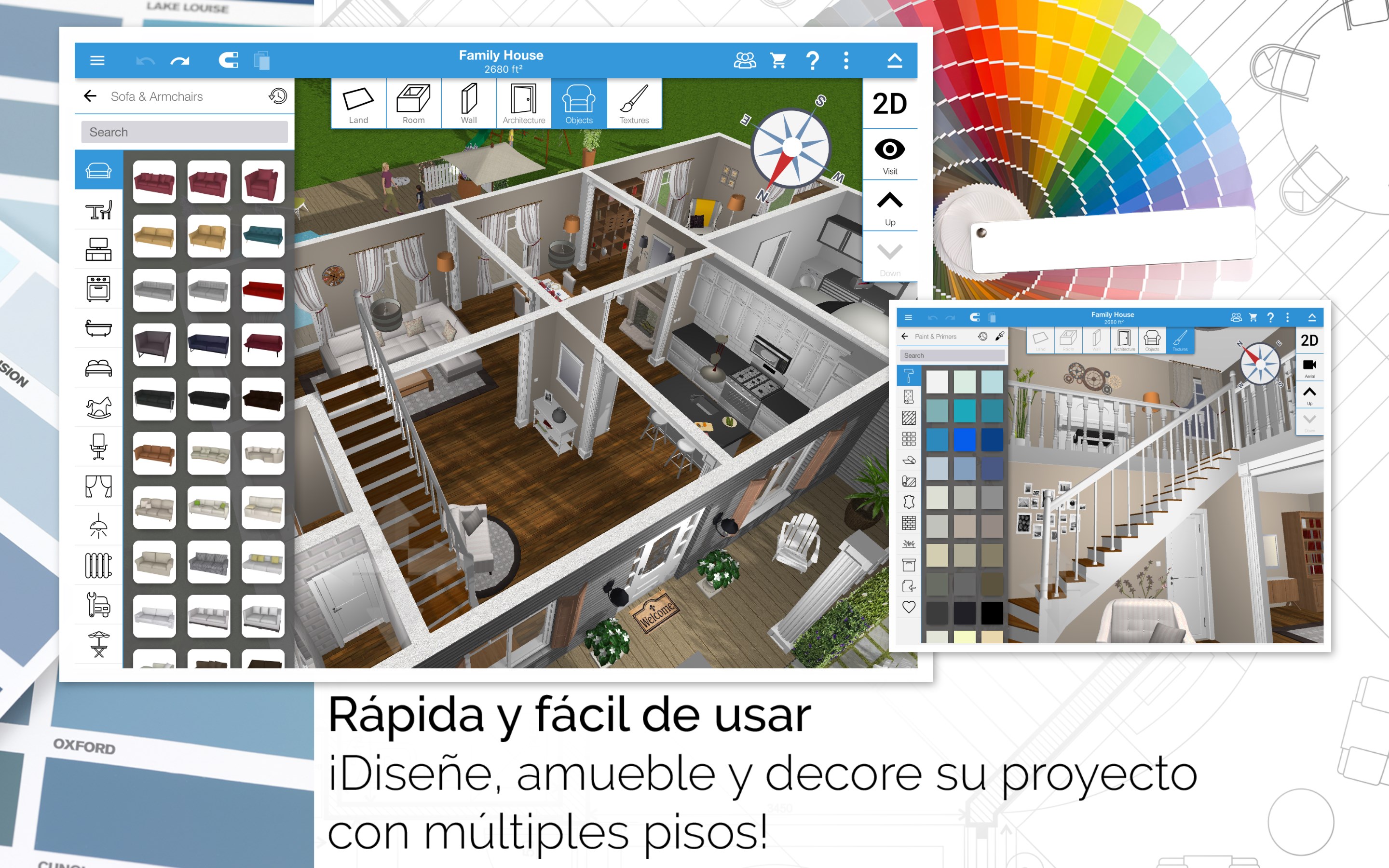 Captura de pantalla de Home Design 3D