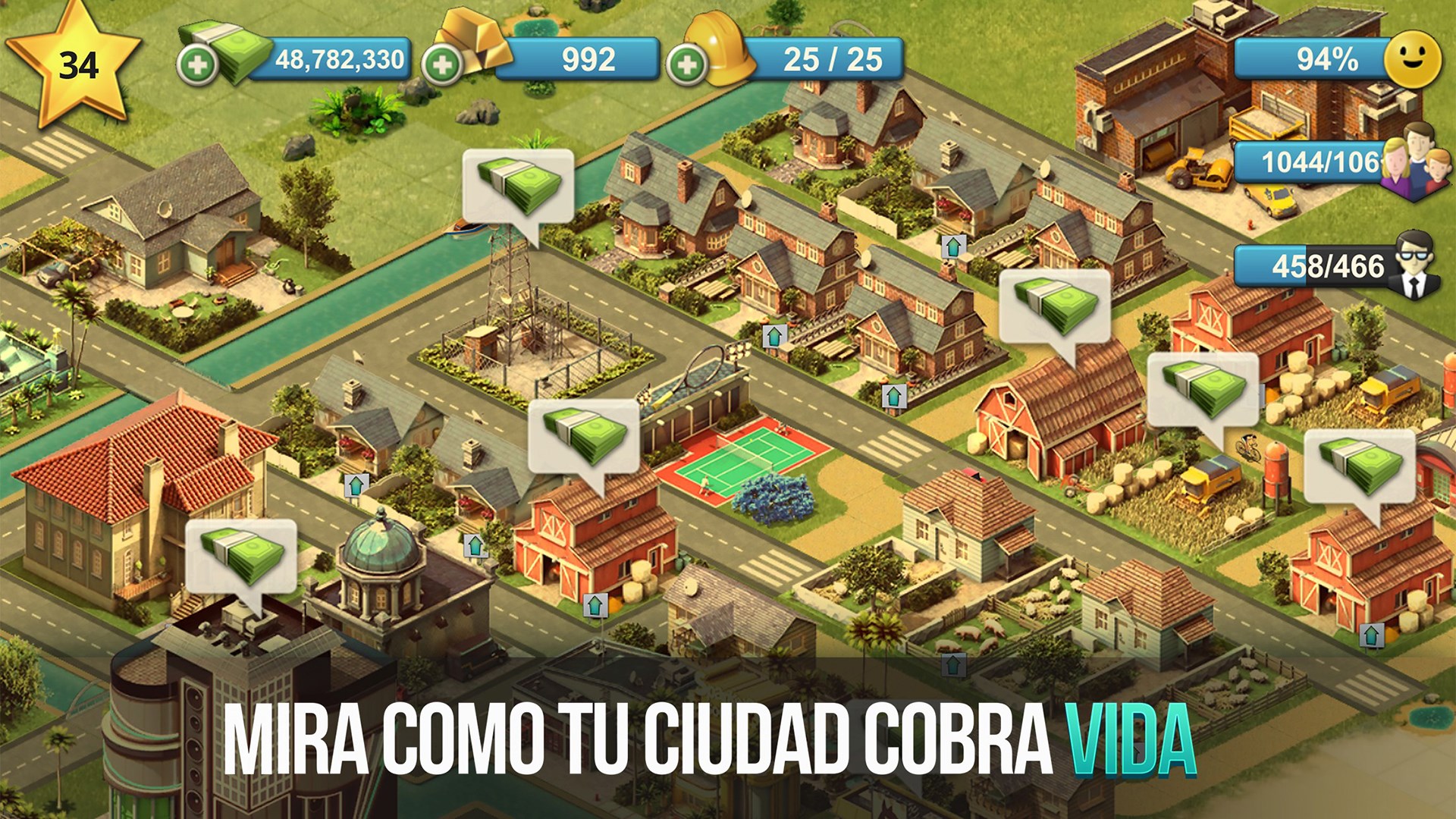 Captura de pantalla de City Island 4 - Sim Town Tycoon: Expand the Skyline
