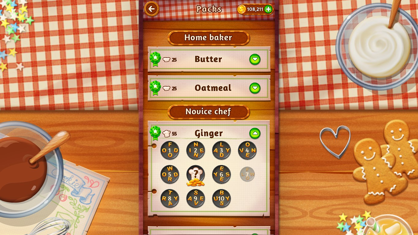 Captura de pantalla de Word Cookies!®