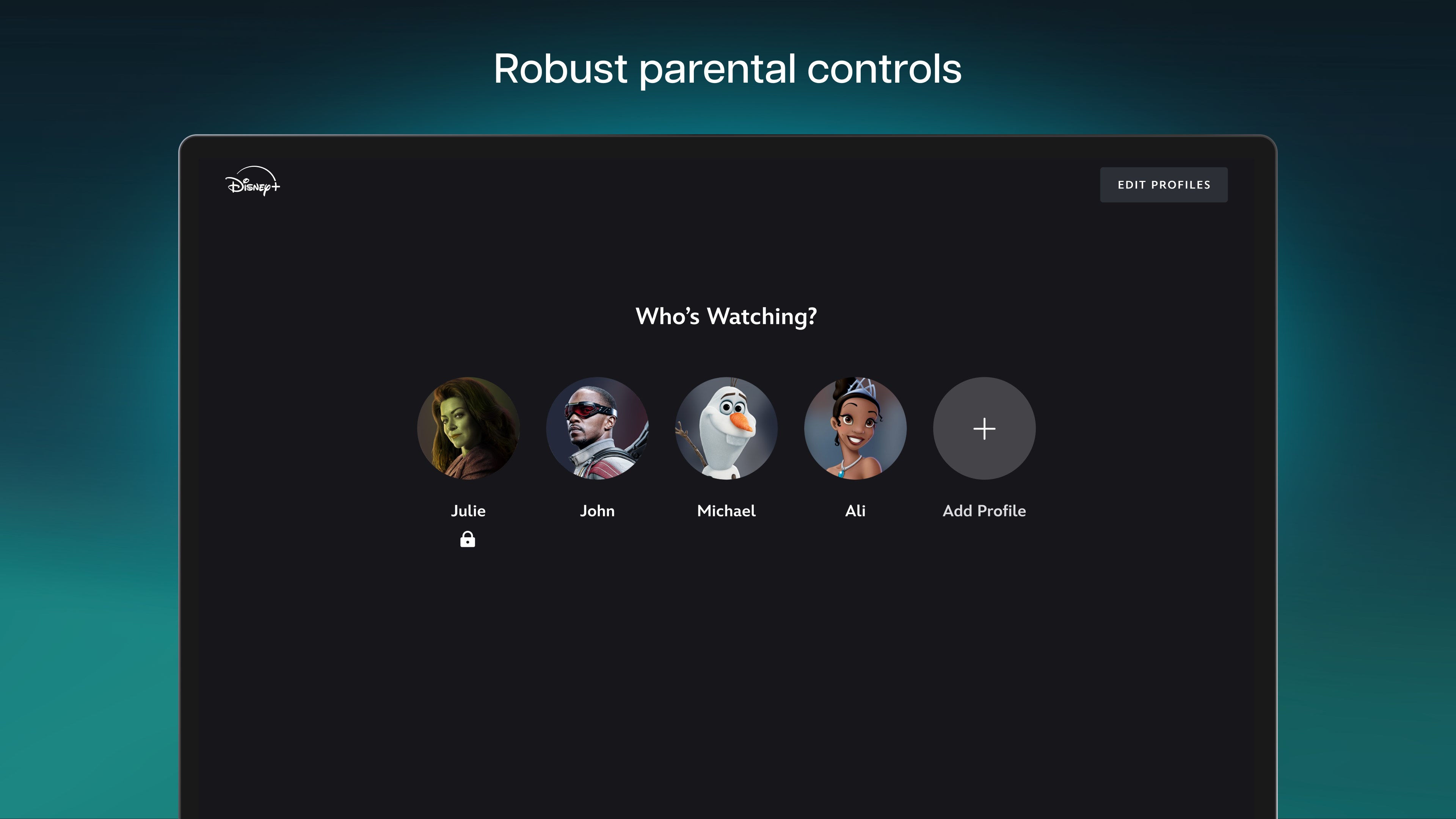Disney+ screenshot