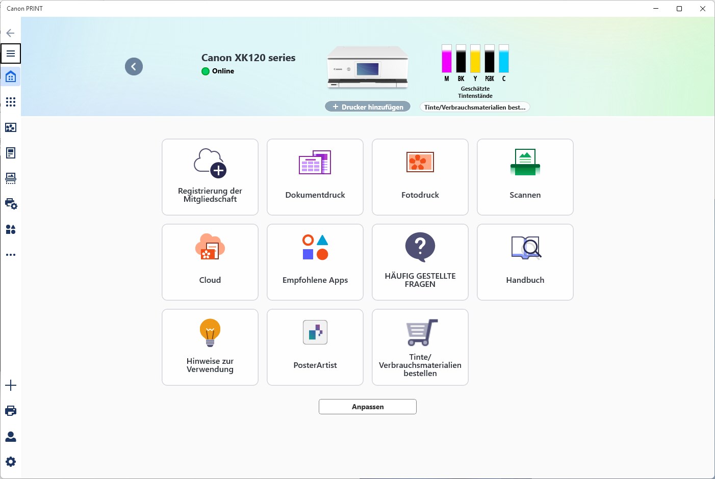 Canon PRINT Screenshot