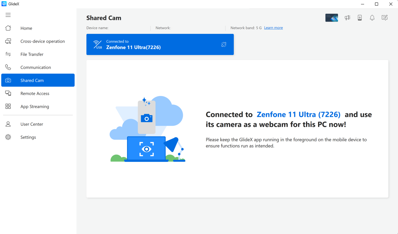 GlideX screenshot