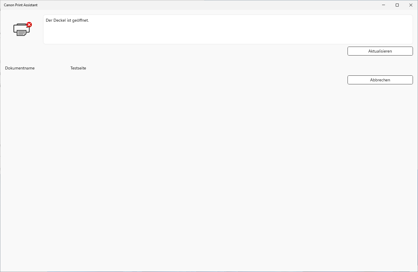 Canon Print Assistant Screenshot