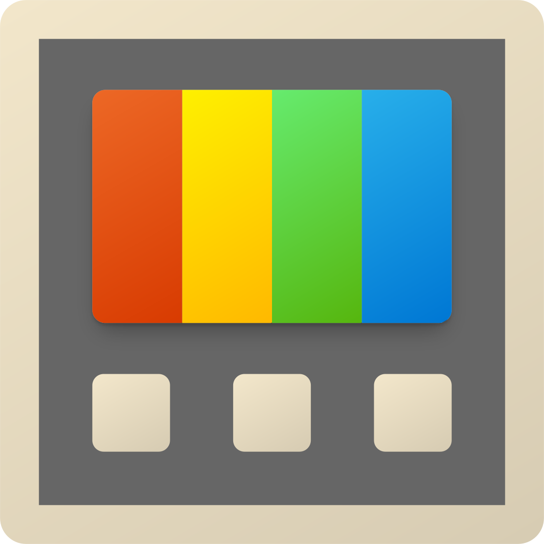 Icono de Microsoft PowerToys