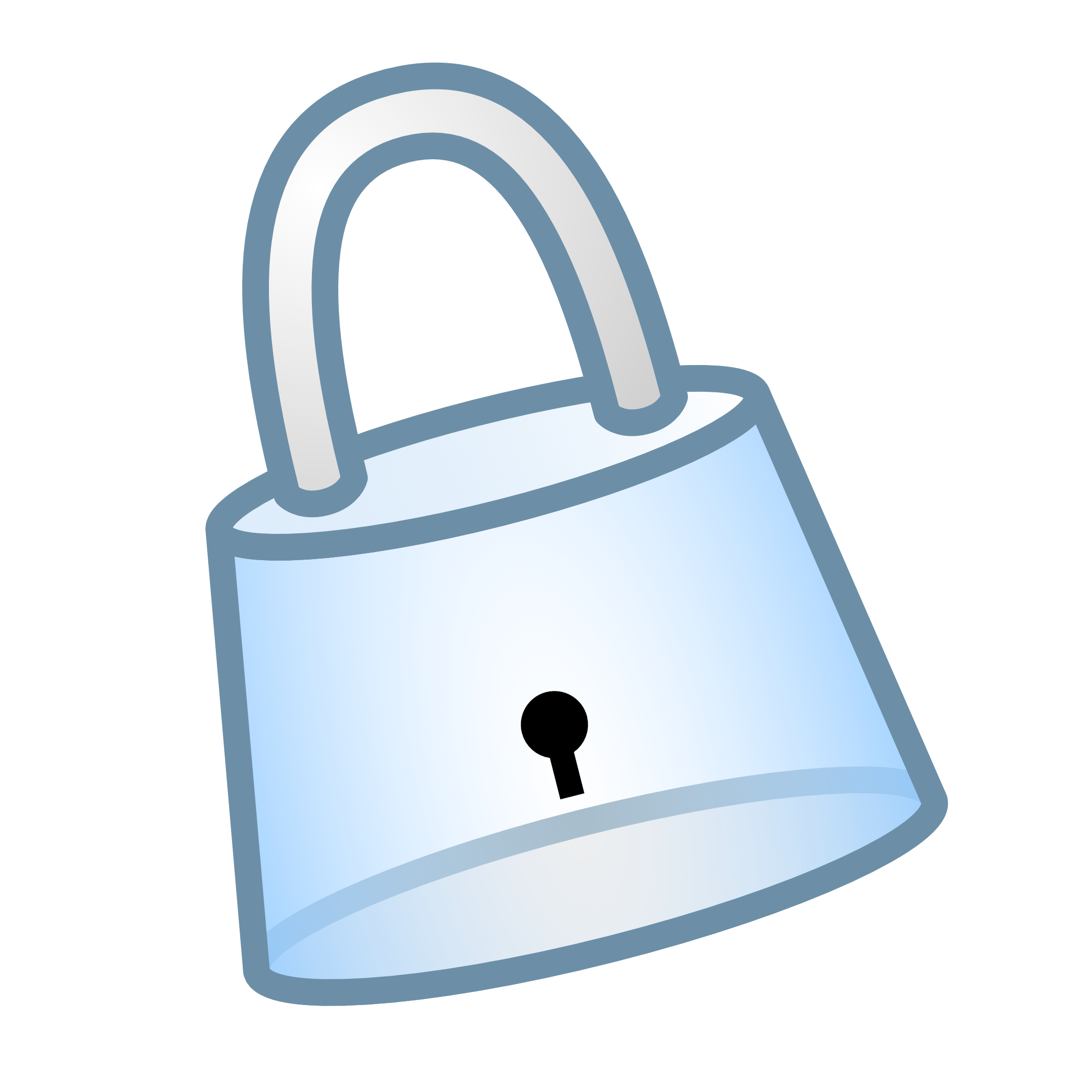 Transparent Lock Screen-Symbol