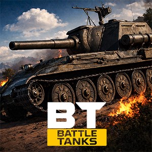 Battle Tanks ™: World kriegs panzer spiele WW2