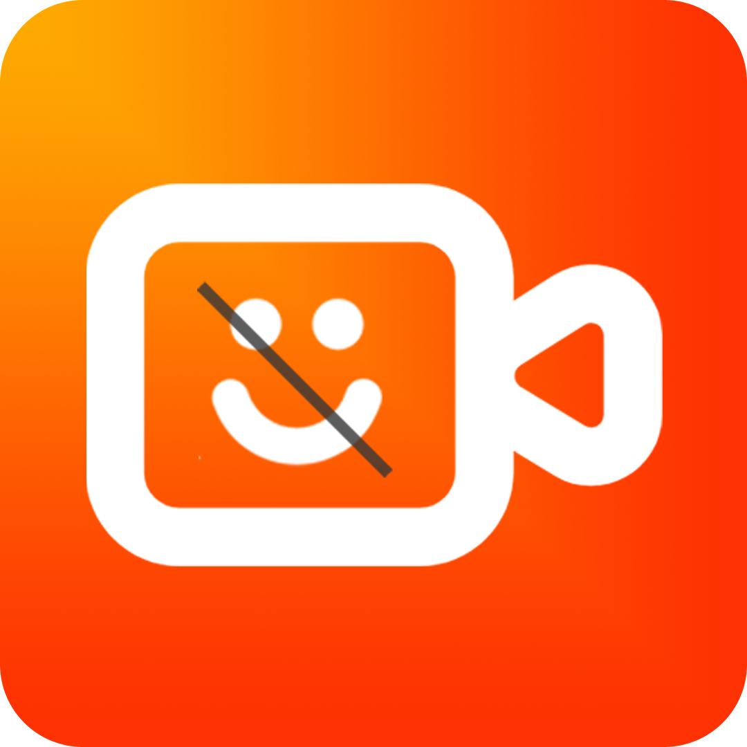 KI-Gesichtloser Video-Generator-Symbol